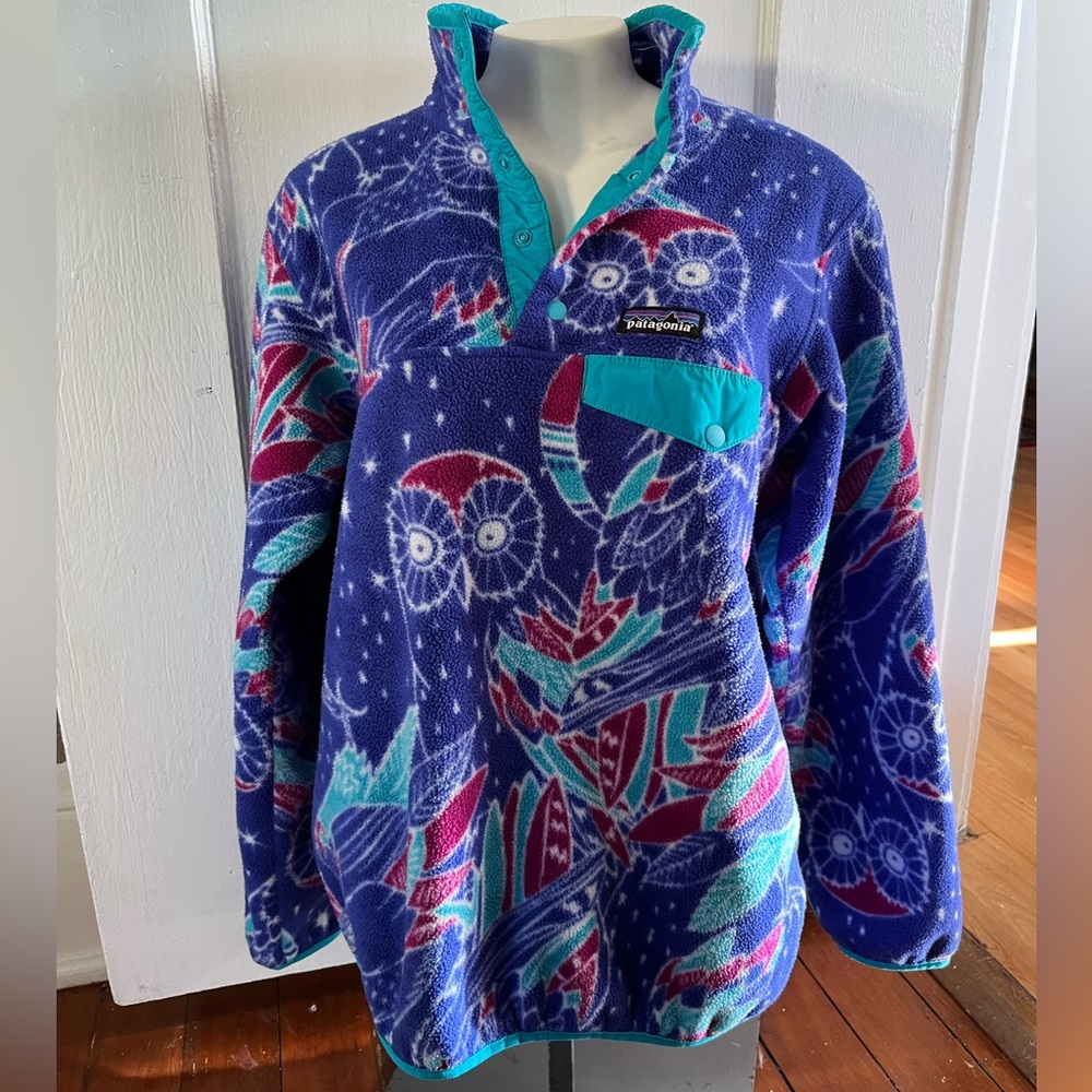 Patagonia Women's Blue Fleece Jacket